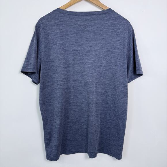 Chubbies Performance T‎ Shirt Mens Size L Heathered Blue The Weekend Has Arrived - Picture 3 of 7